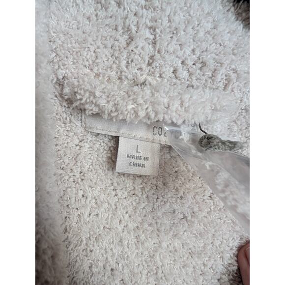 Barefoot Dreams Ombre Robe Unisex L Almond Multi CozyChic Heather Open Front NWT - Picture 4 of 4